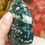 Miniature : Forme libre druzy de Jaspe Orbiculaire ( ou océan ) - AAA