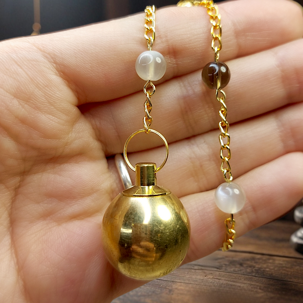 Miniature : Pendule pierre de lune