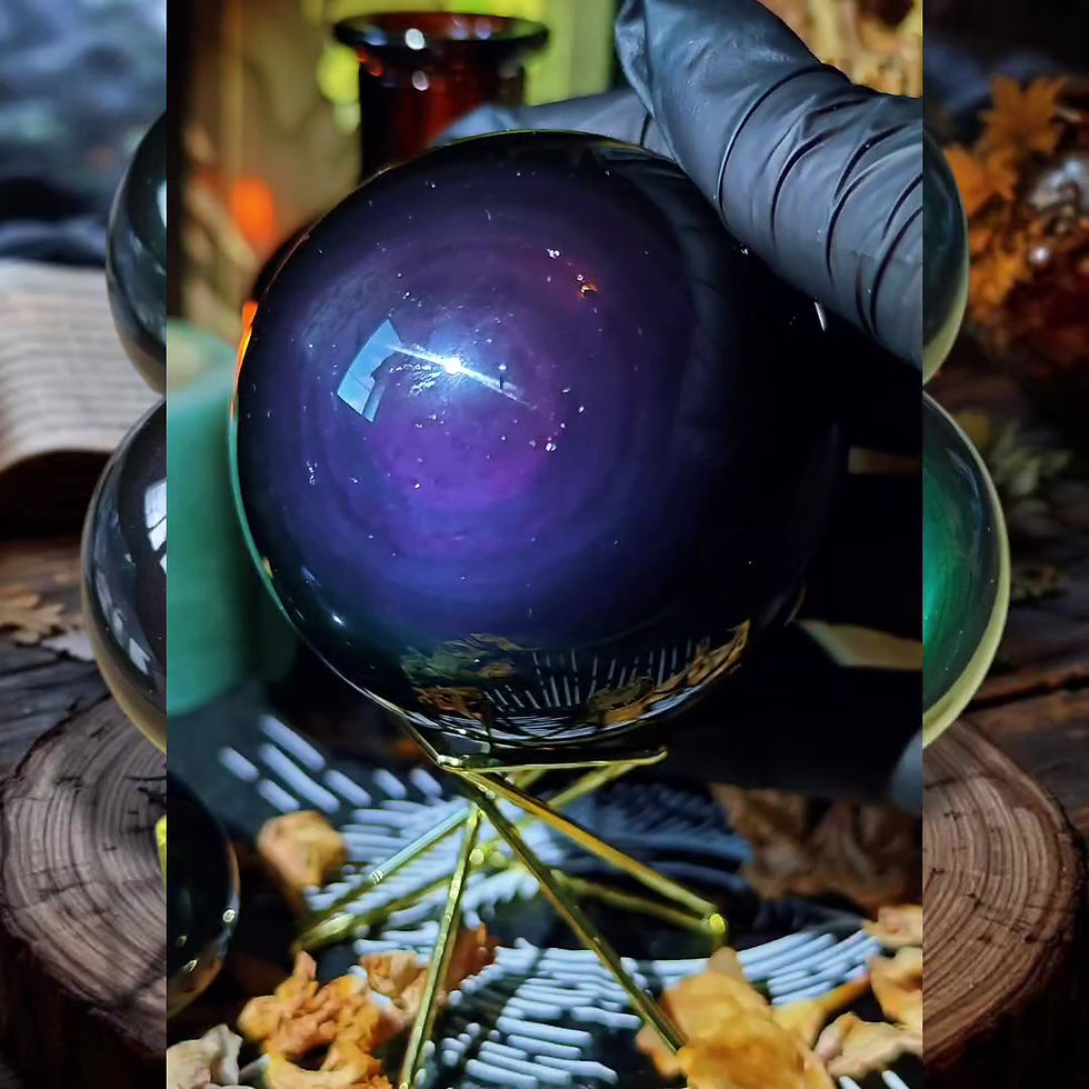 Miniature : obsidienne arc en ciel