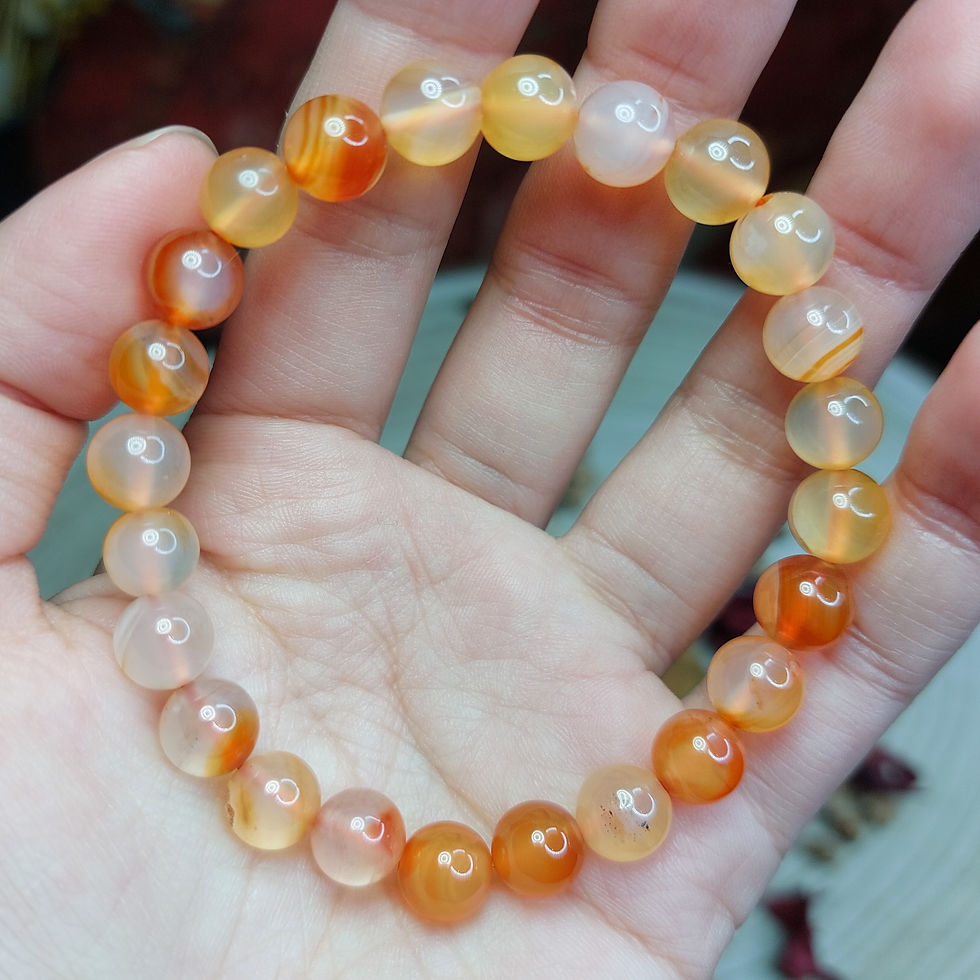 Miniature : Bracelets de cornaline