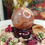 Miniature : Sphère de quartz Hématoïde - 5,65cm - AA