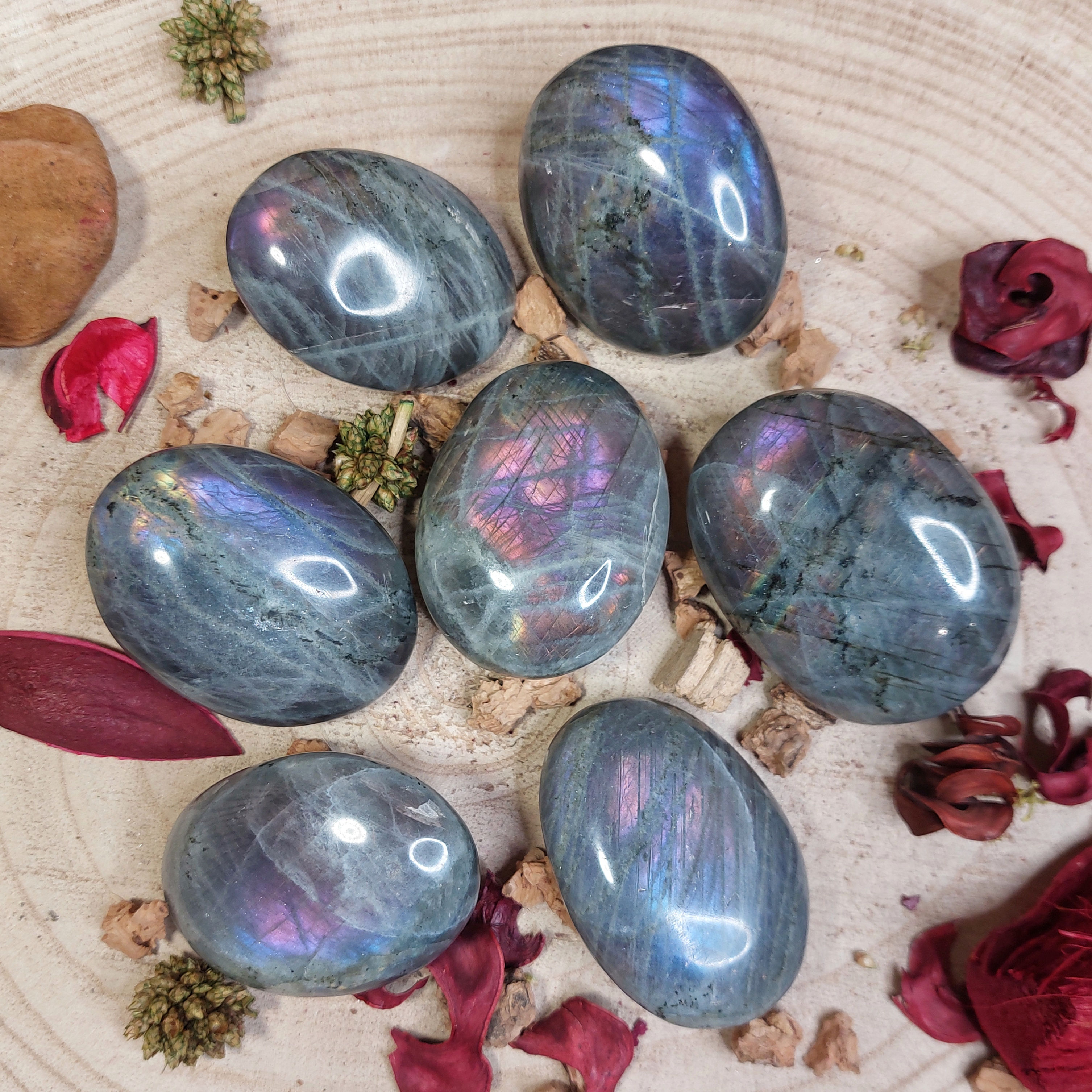 Galets de spectrolite