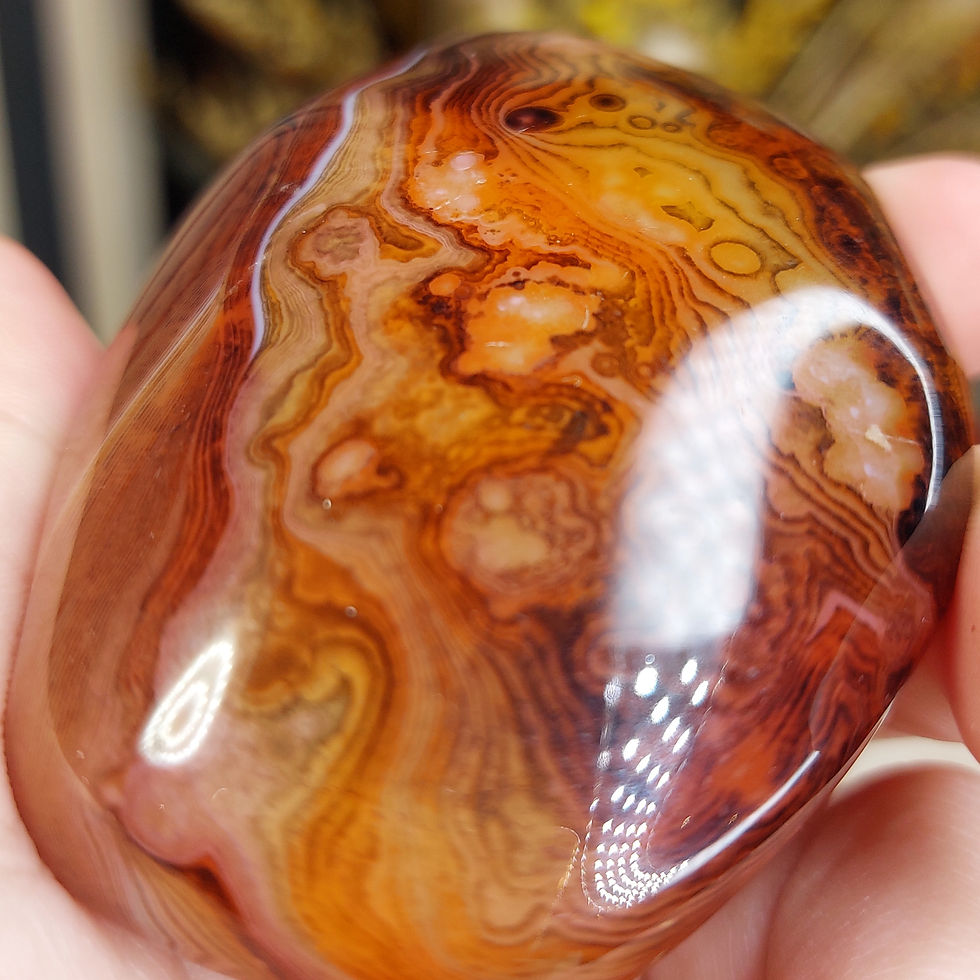 Miniature : Galet de Sardonyx - AA+