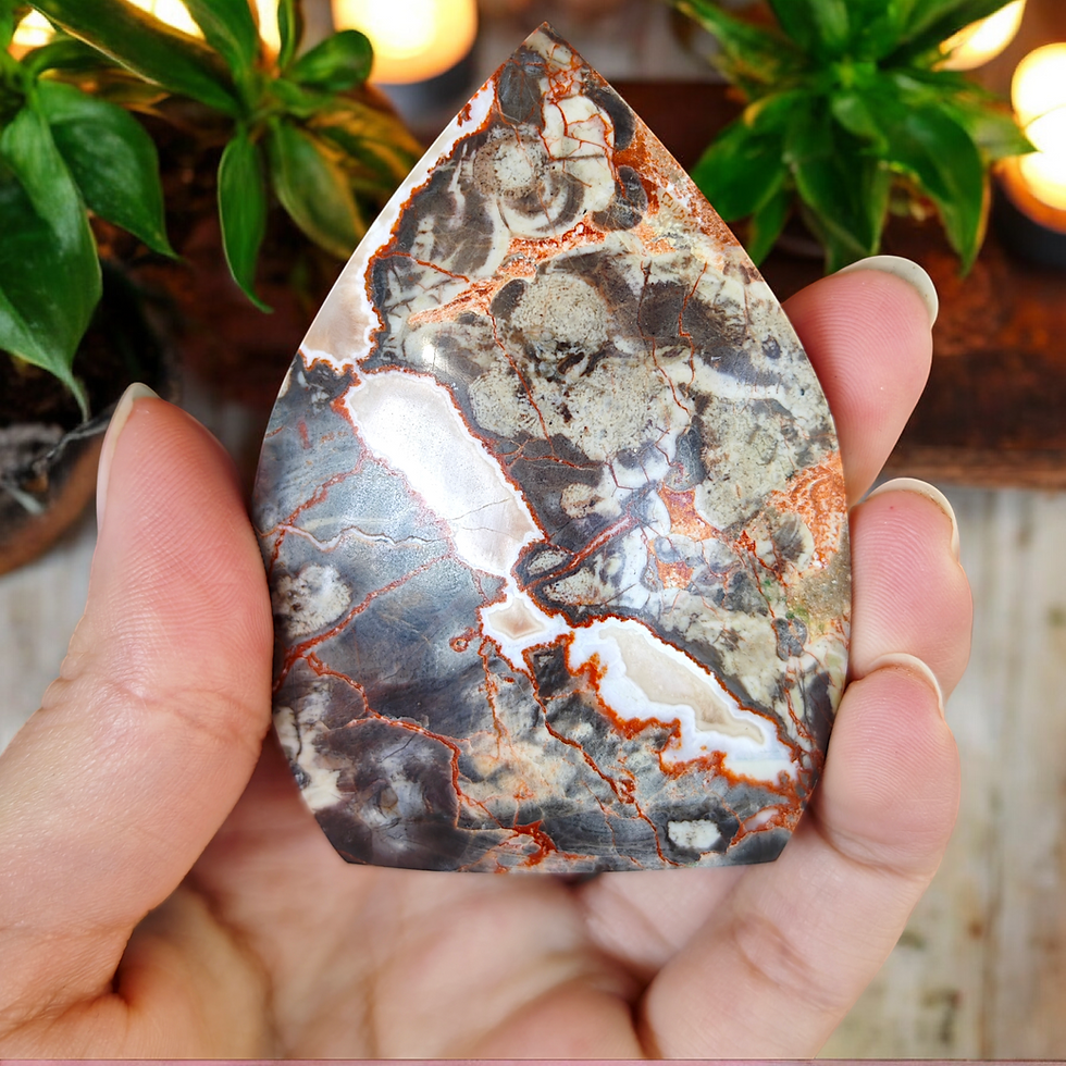 Miniature : Forme taillée bloodstone