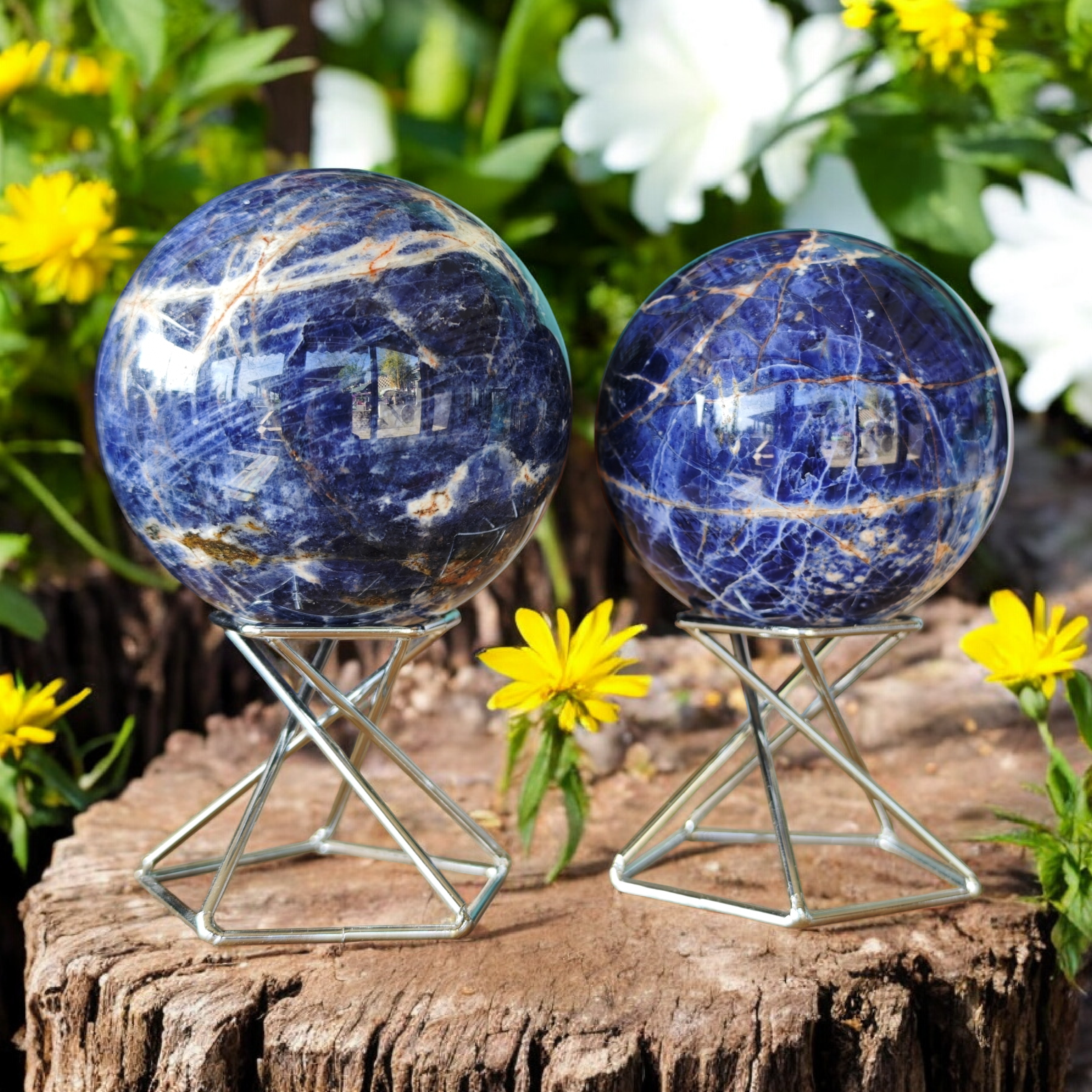 sphères de sodalite