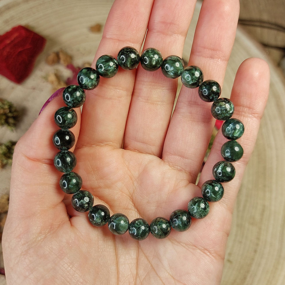 Miniature : Bracelet de séraphinite