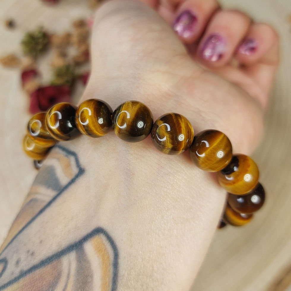 Miniature : Bracelets œil de tigre