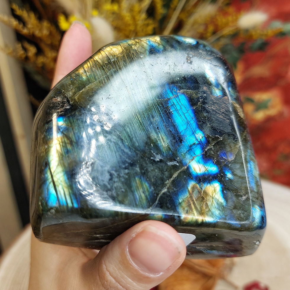 Miniature : Forme libre de labradorite - AAA