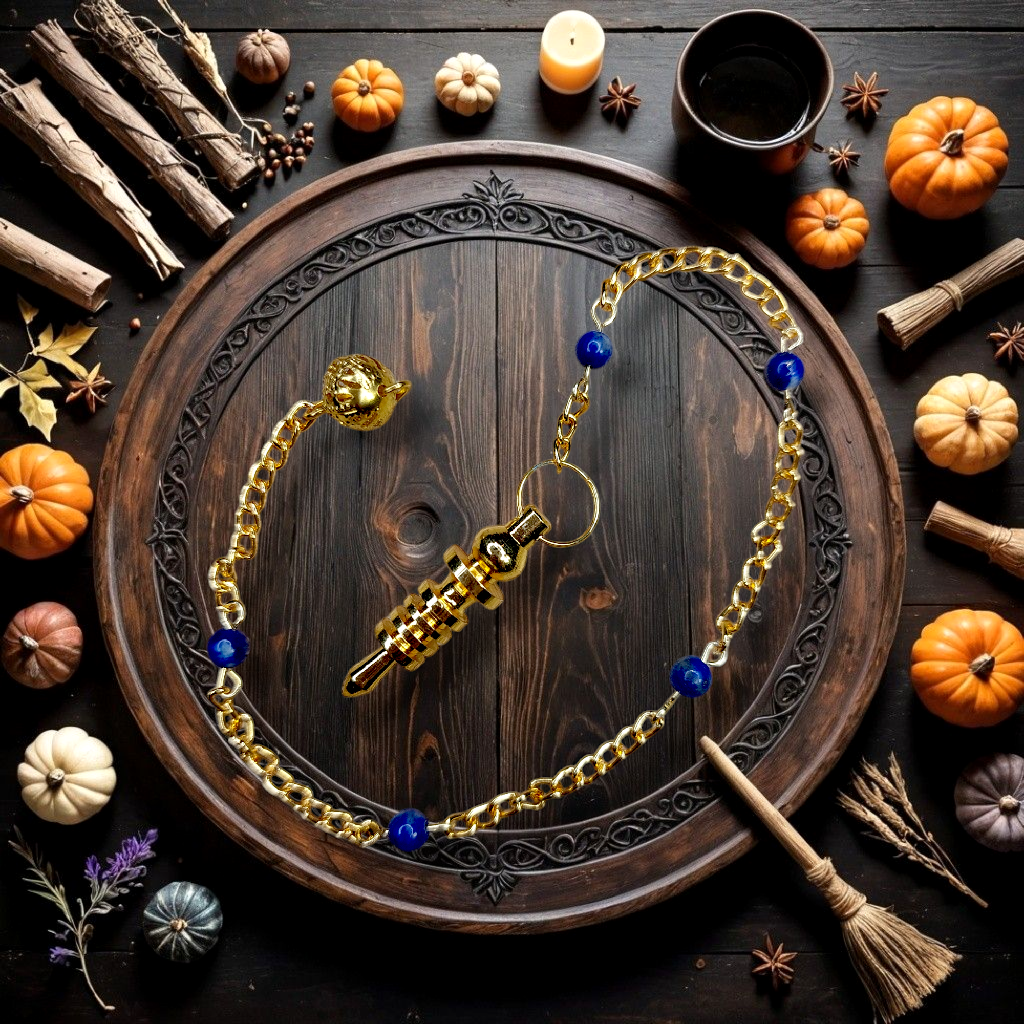 Mini pendule isis lapis lazuli