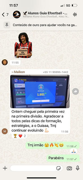 aluno guia efootball