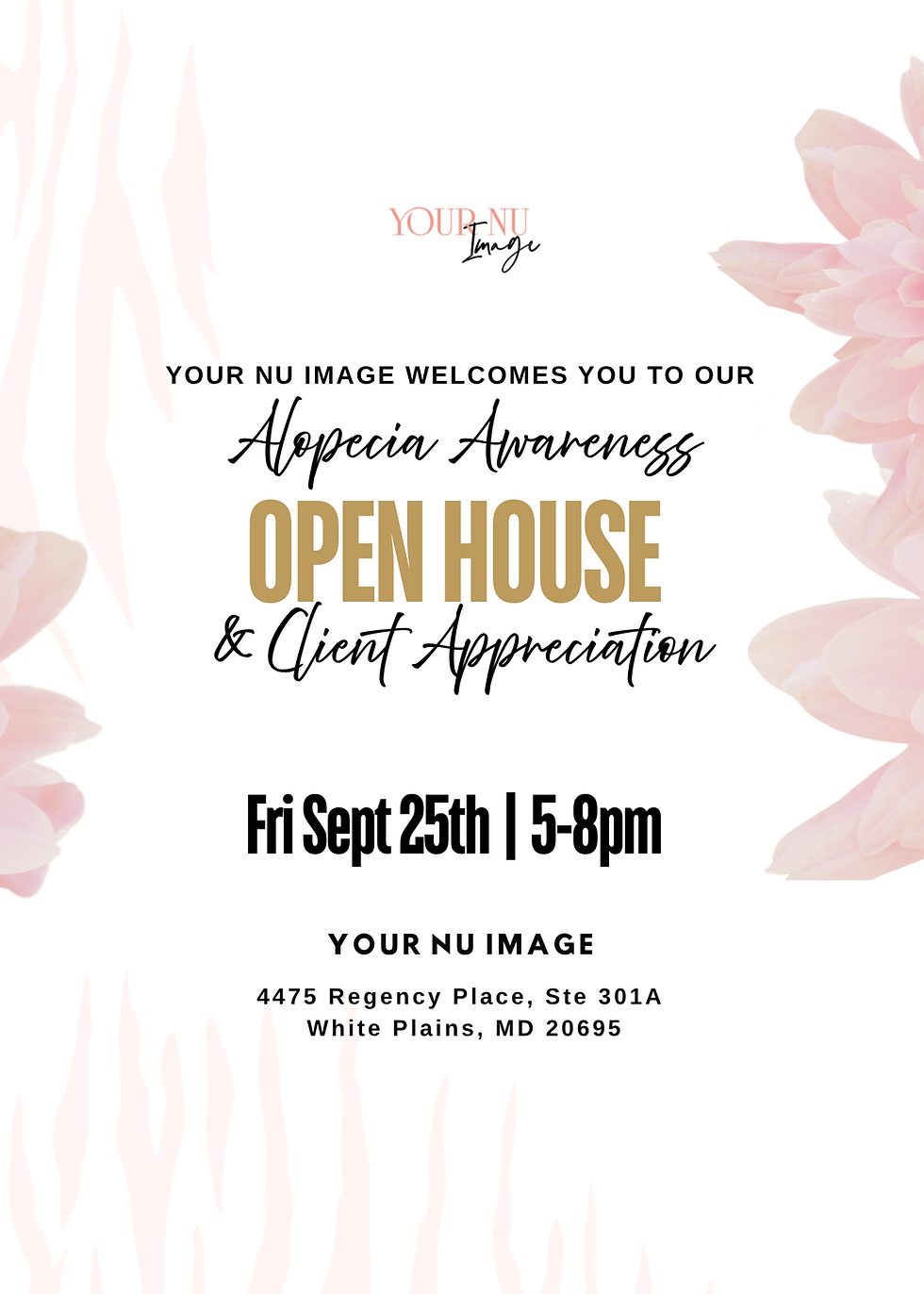 Alopecia Awareness OPEN HOUSE