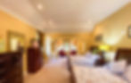 Spacious double occupancy rooms