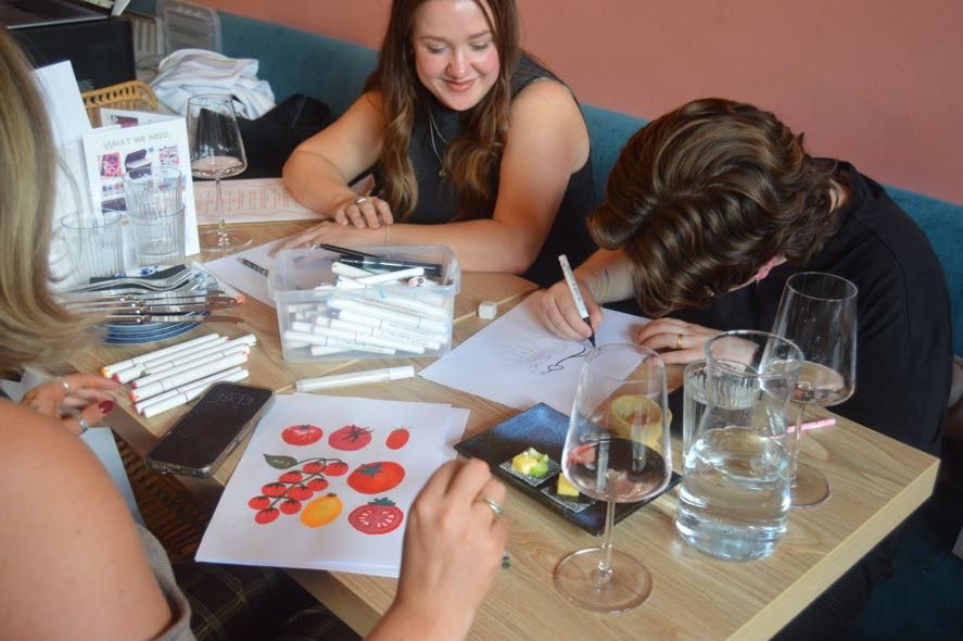 blooming creative tote bag event.JPG