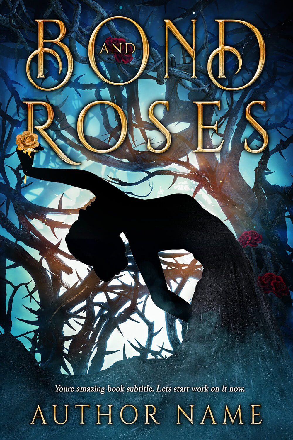 Bond and roses Book Cover Design
