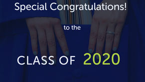 A Letter to the Class of 2020...