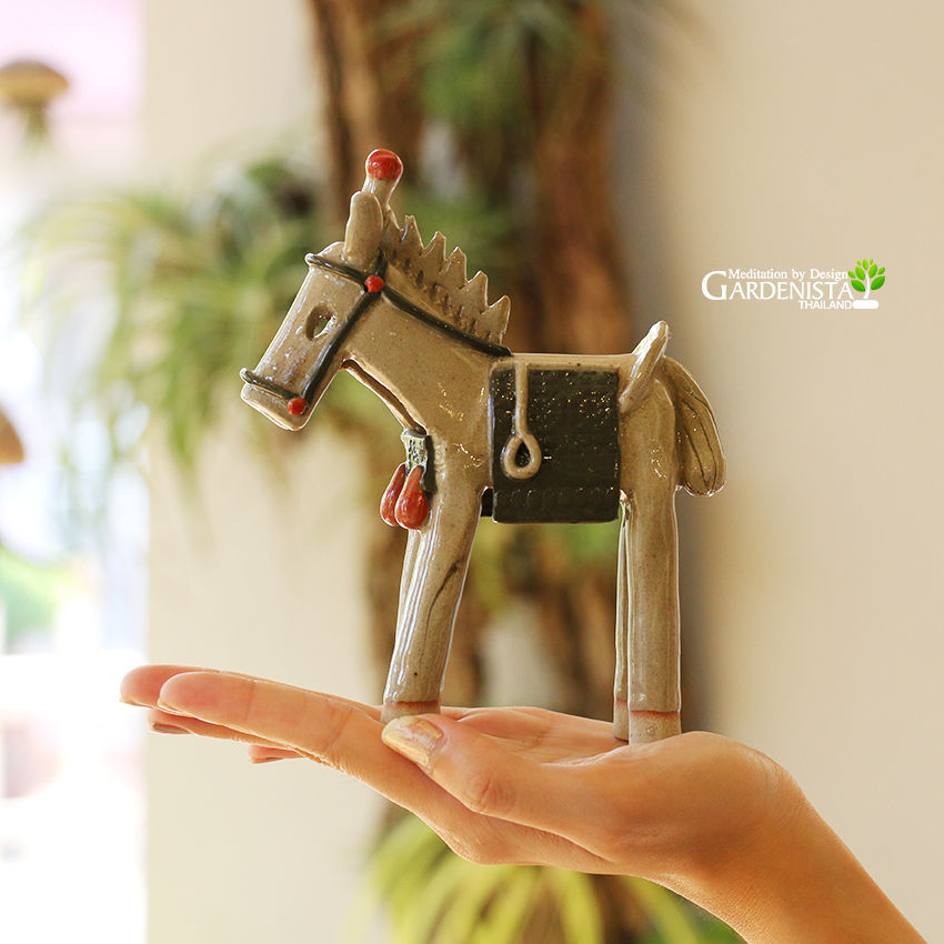 ภาพขนาดย่อ: “ม้าฮานิวะ” Kofun Haniwa Horse