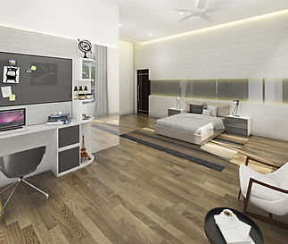 Medium Bedroom