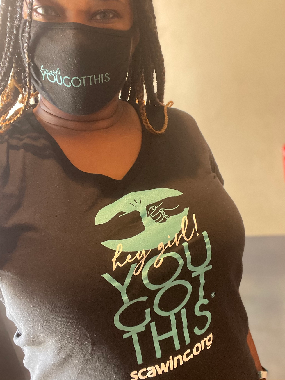 Thumbnail: Hey, Girl! You Got This!® V-Neck Shirts