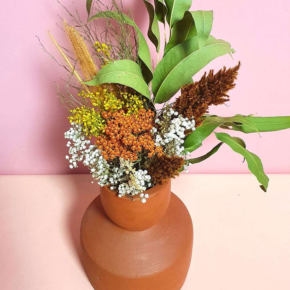 Miniatura: arranjo como leve pluma - m | moringa