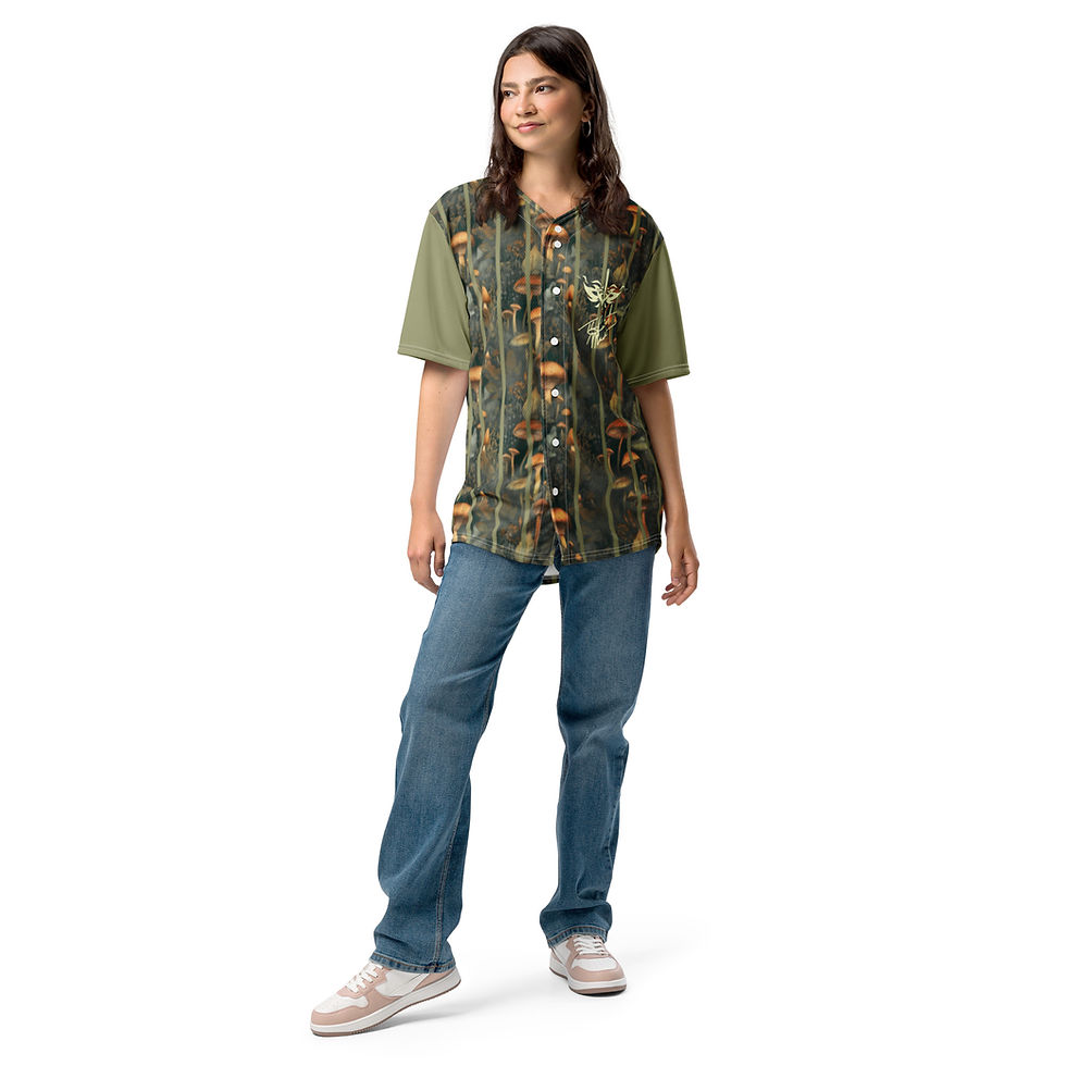Thumbnail: Fine Art Medium Nature Lover Baseball Jersey
