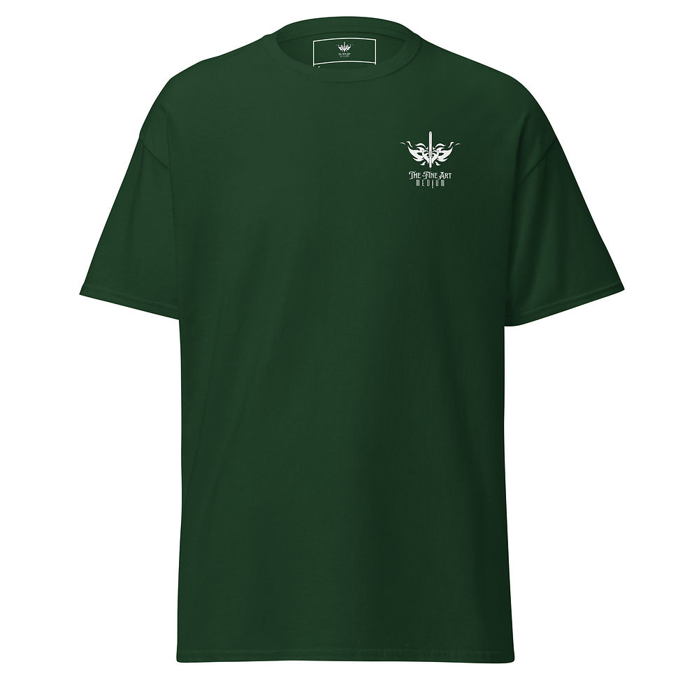 Thumbnail: Plain Fine Art Medium Logo Tee