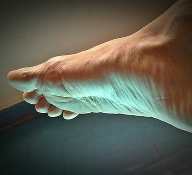 Close-up of foot
