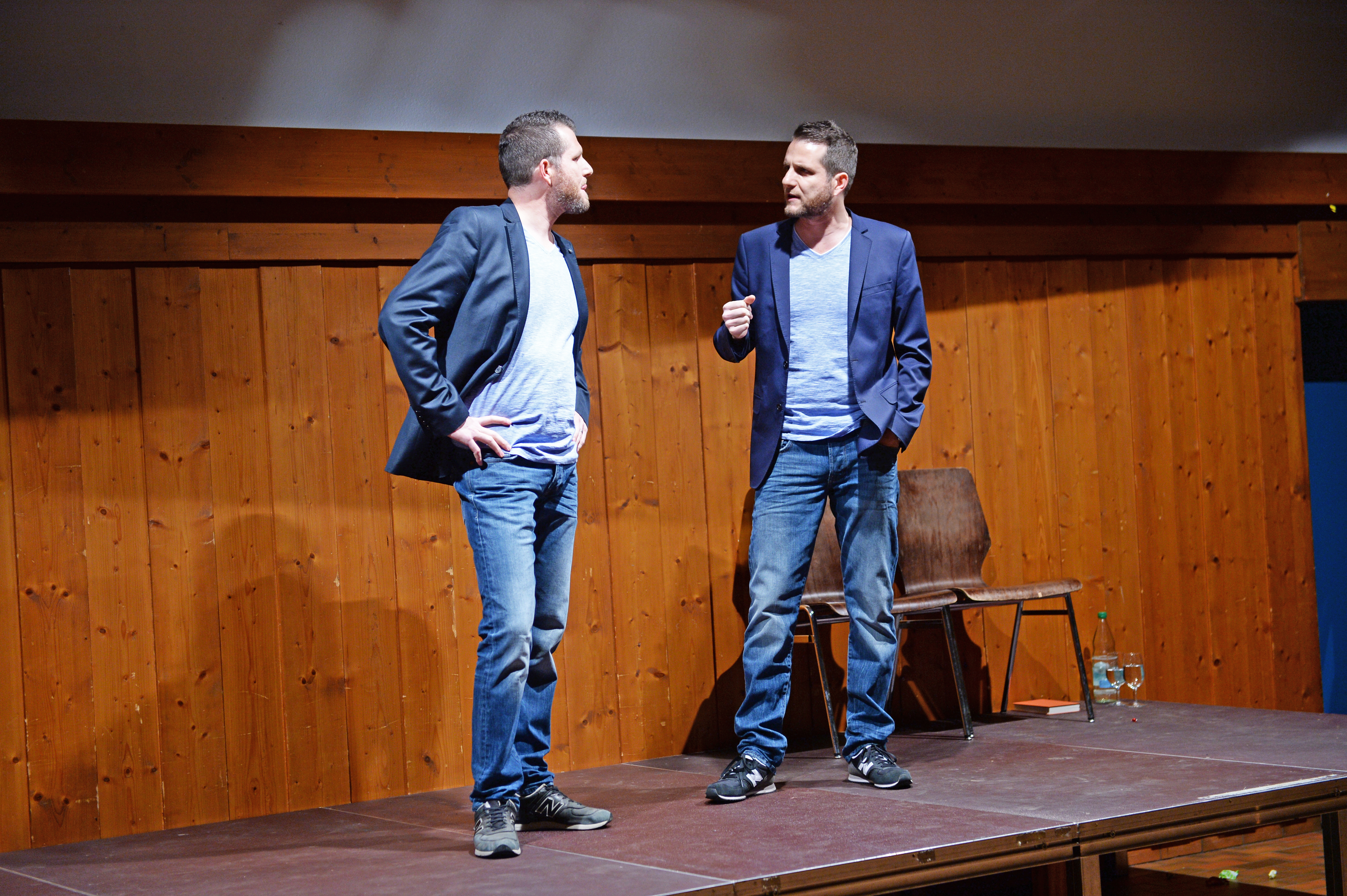 Die Zwillinge on stage