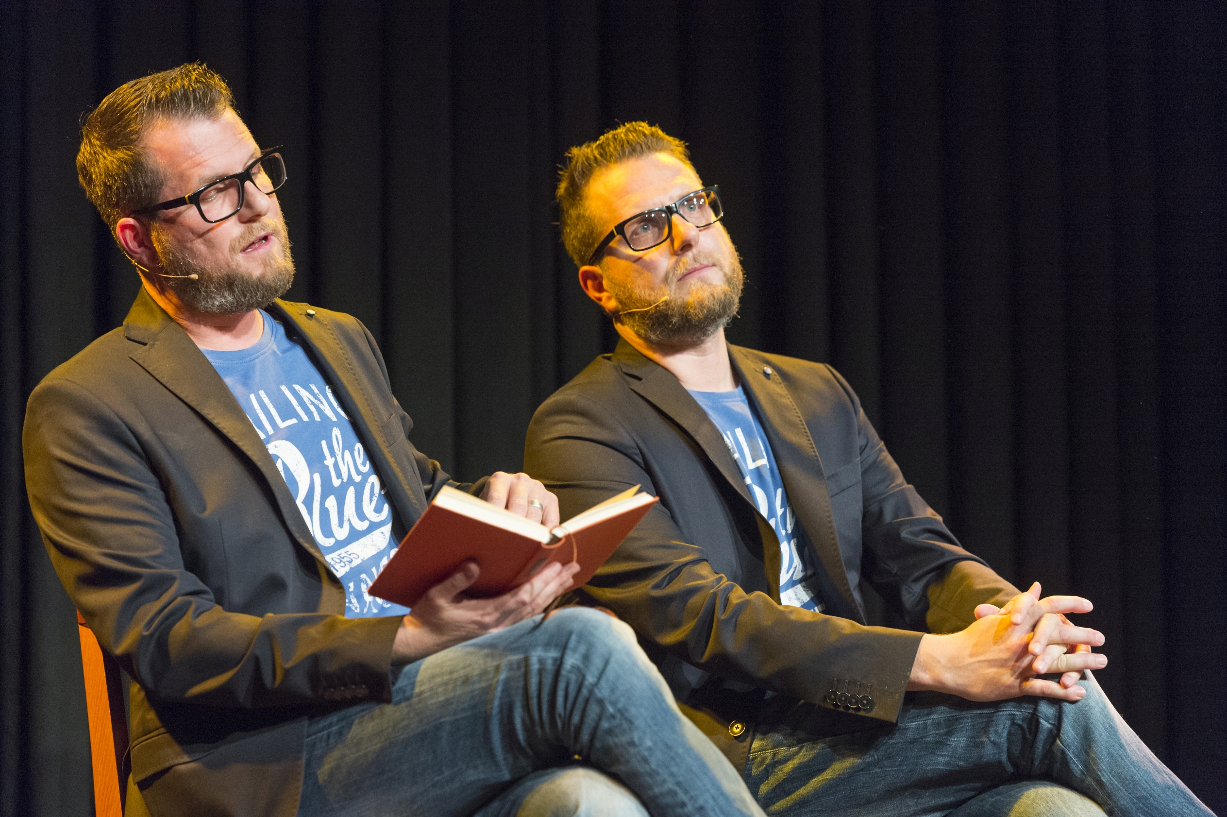 Die Zwillinge on stage