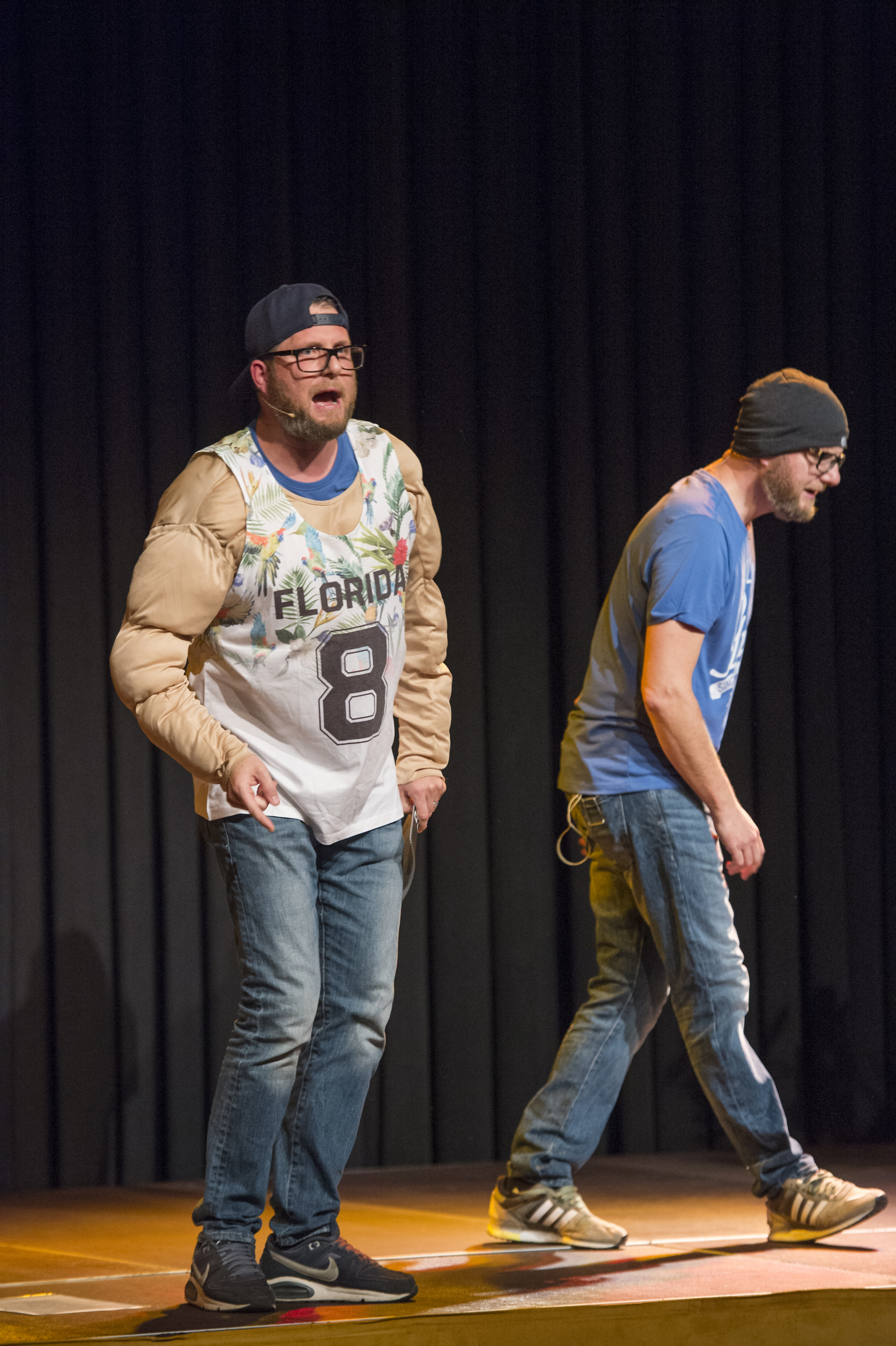 Die Zwillinge on stage