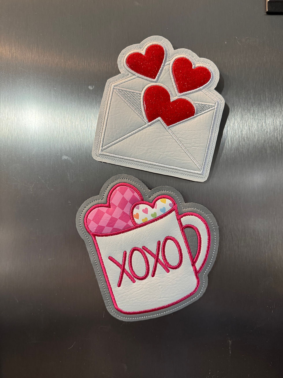 Thumbnail: Sending Love Envelope Magnet