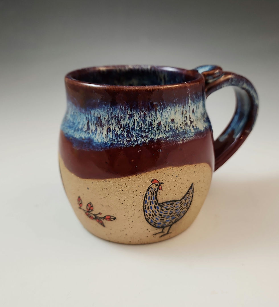 Thumbnail: Mug ~ Chicken Mug ~ Coffee Cup ~ Tea Cup