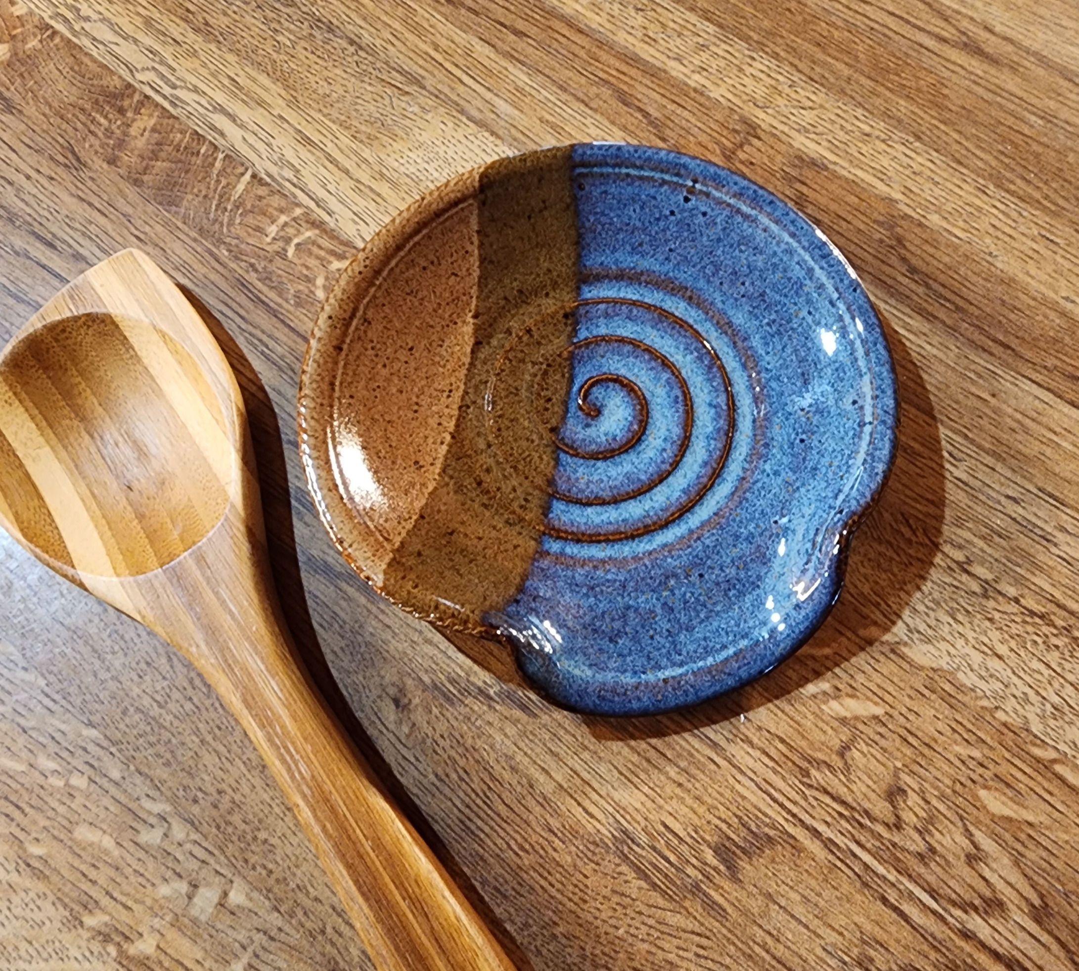 Pottery Spoon Rest