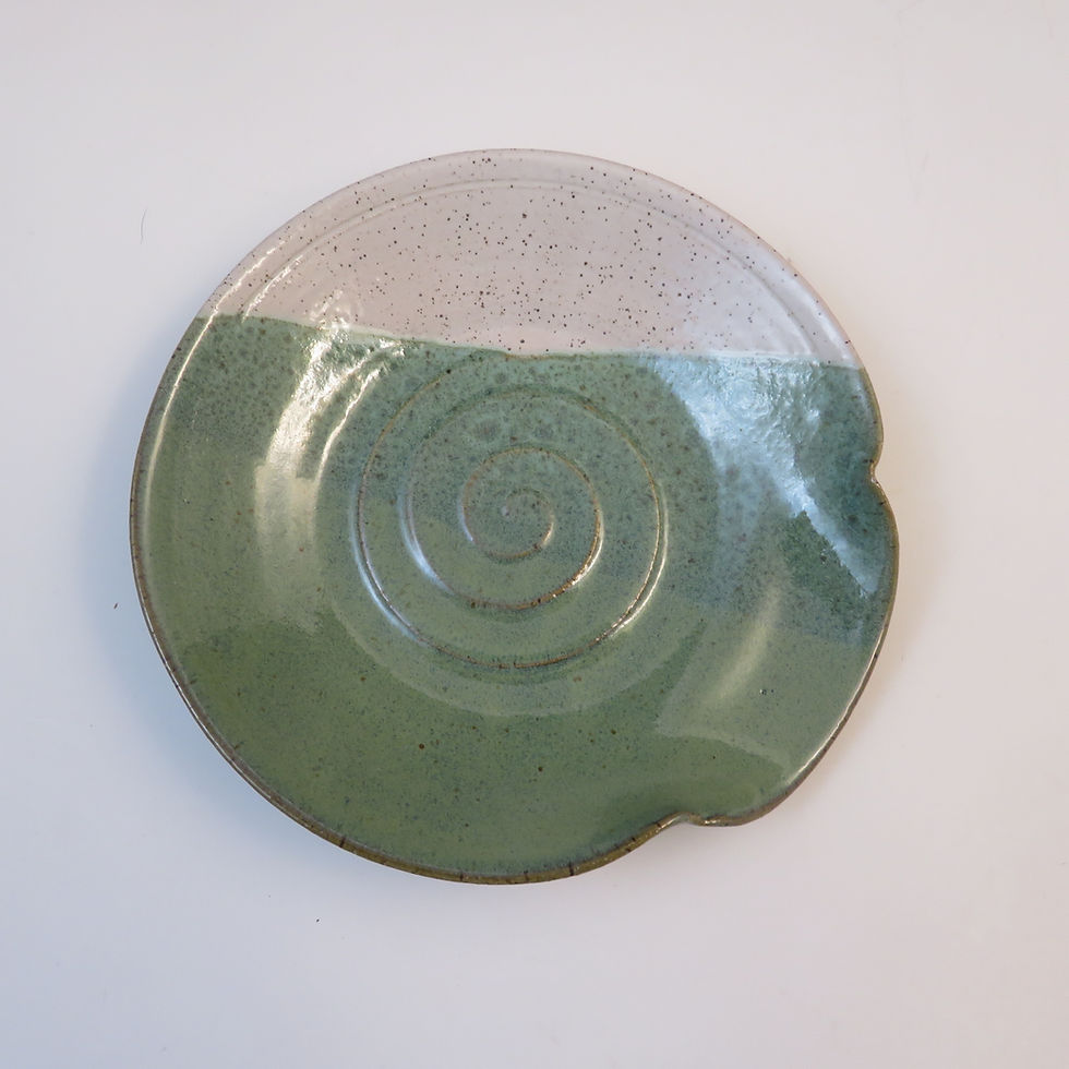 Thumbnail: Spoon Rest ~ Pottery Spoon Rest ~ Spoon Holder