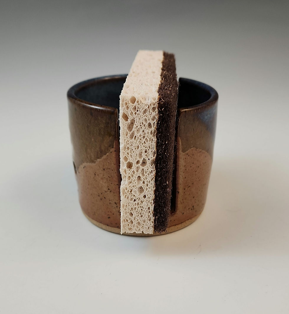 Thumbnail: Sponge Holder ~ Pottery Sponge Holder ~ Kitchen Sponge Holder ~ Sponget 