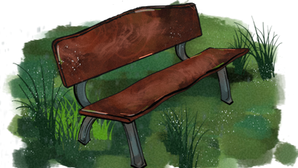 On The Park Bench