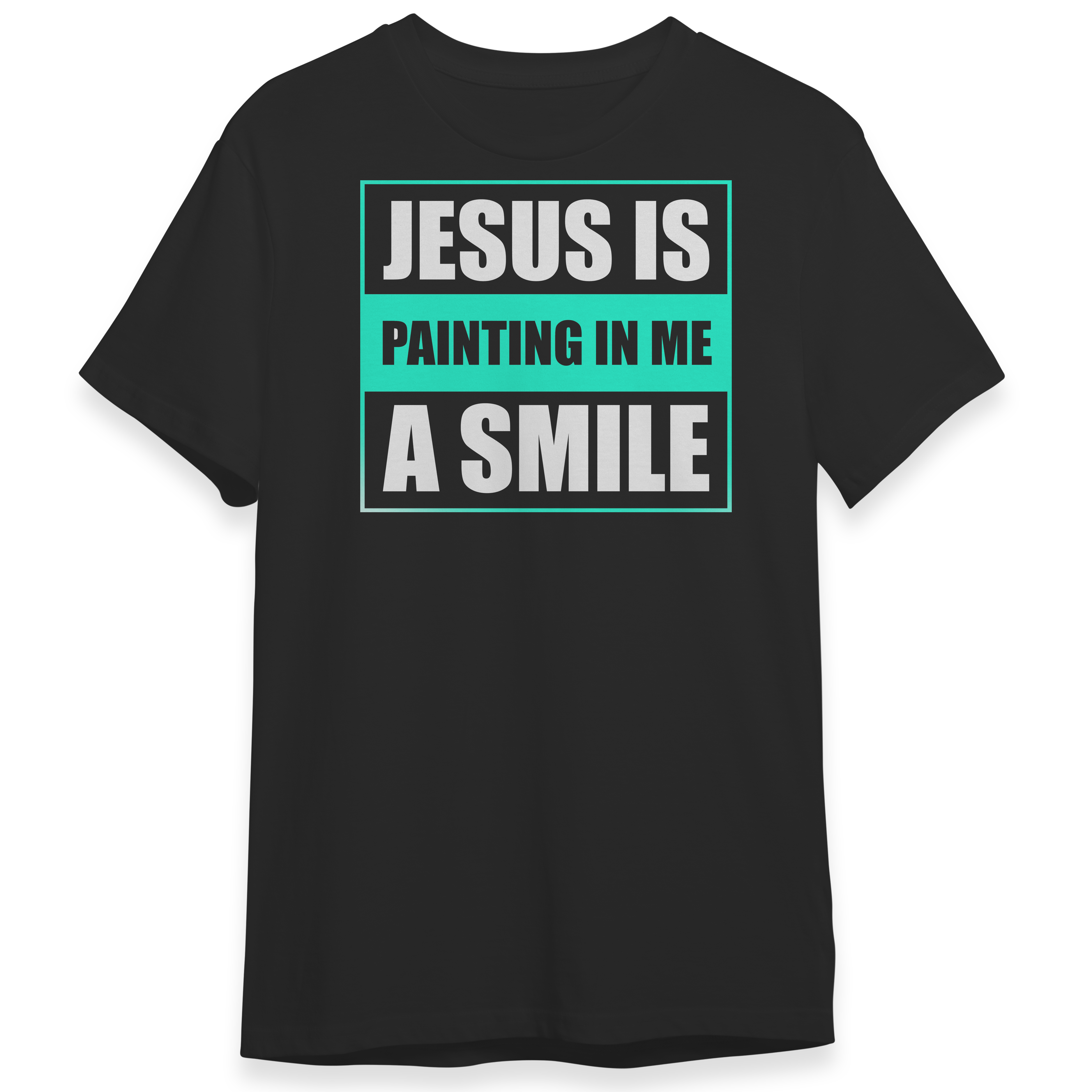 JESUS IS PAINTING IN ME A SMILE