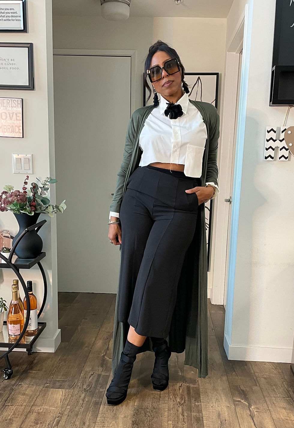 Thumbnail: Out of Pocket Cropped Top