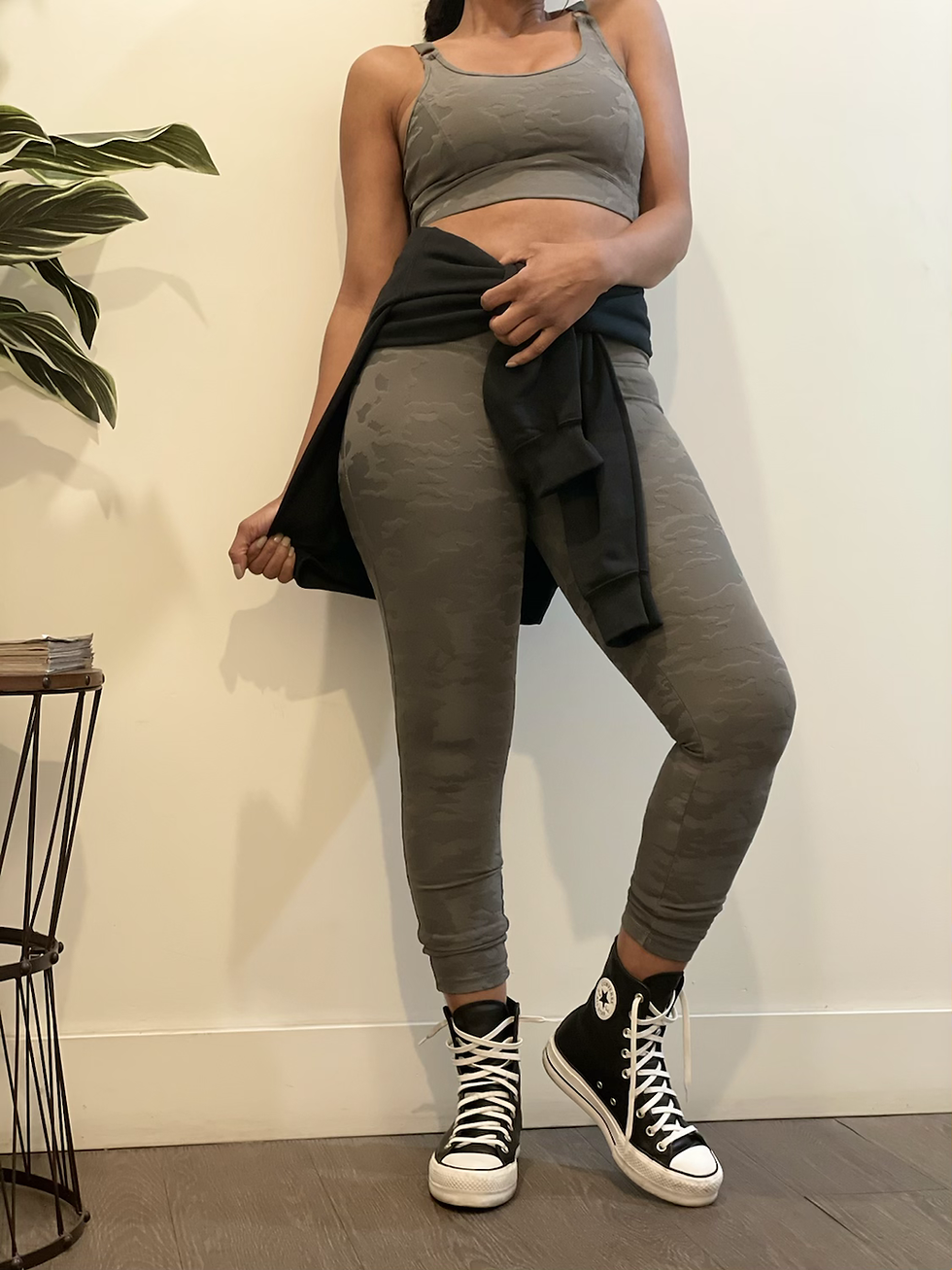 Thumbnail: Werk Out-2 pc. Set-Camo Print