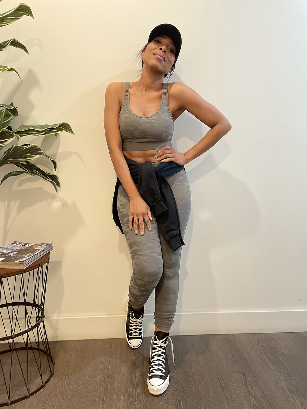 Thumbnail: Werk Out-2 pc. Set-Camo Print