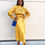 Thumbnail: Vintage Glam 2 pc. Mustard Set