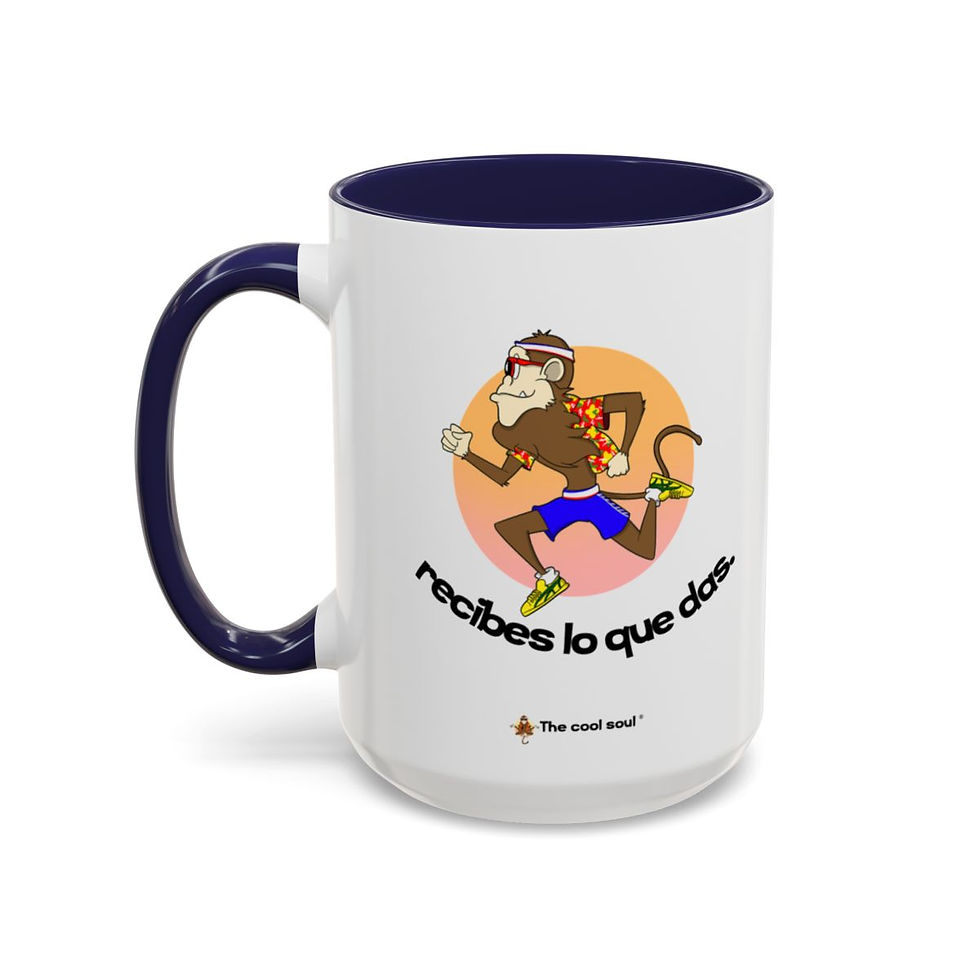 Thumbnail: recibes lo que das -  Accent Coffee Mug (11, 15oz)