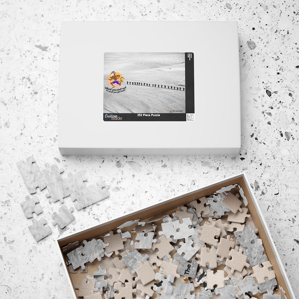 Miniatura:  What you put out is what you get back - Puzzle (110, 252, 520, 1014-piece)