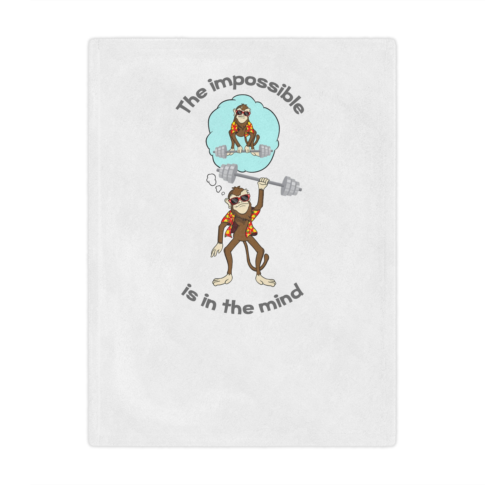 The imposible is the mind - Microfiber Blanket