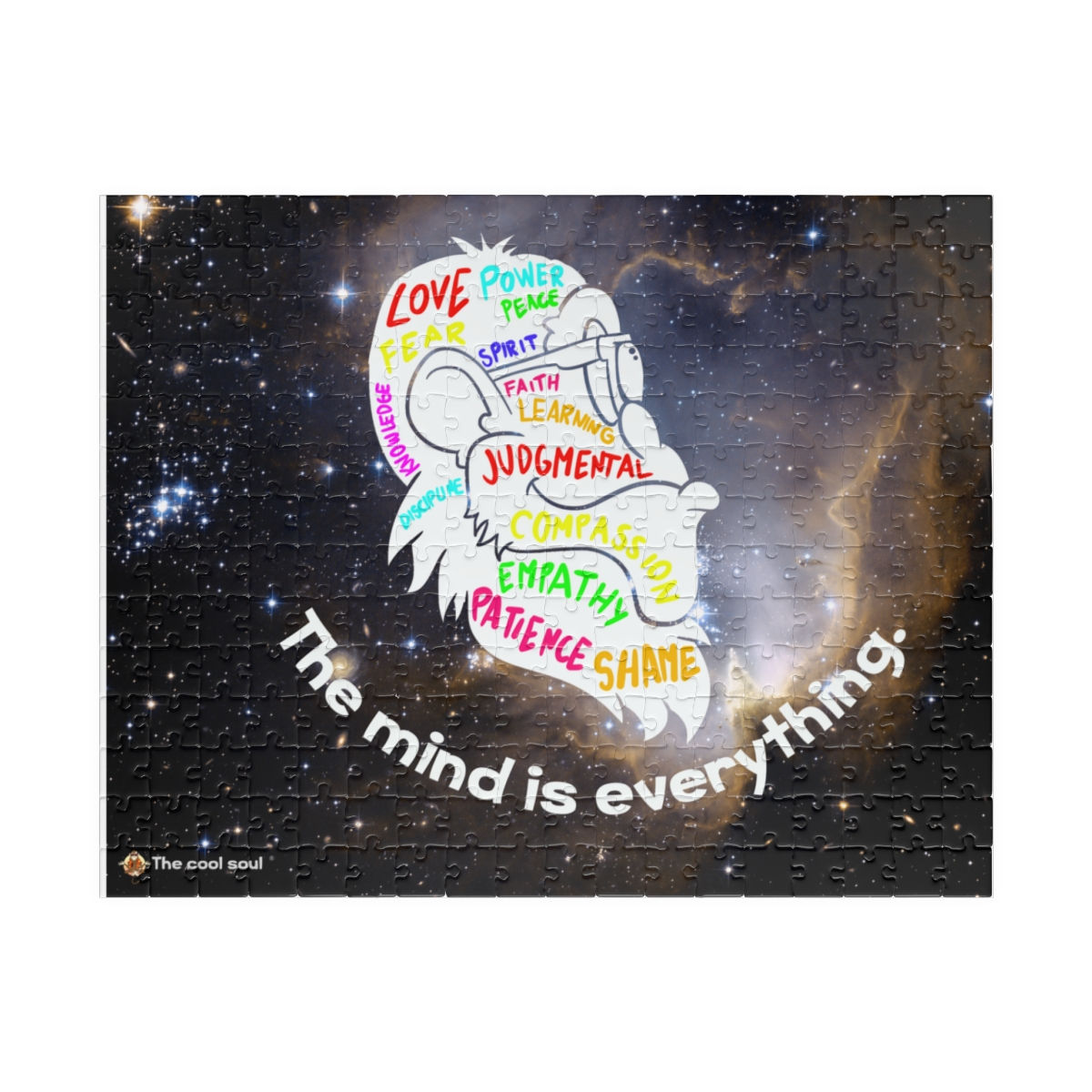 The mind is everything - Puzzle (110, 252, 520, 1014-piece)