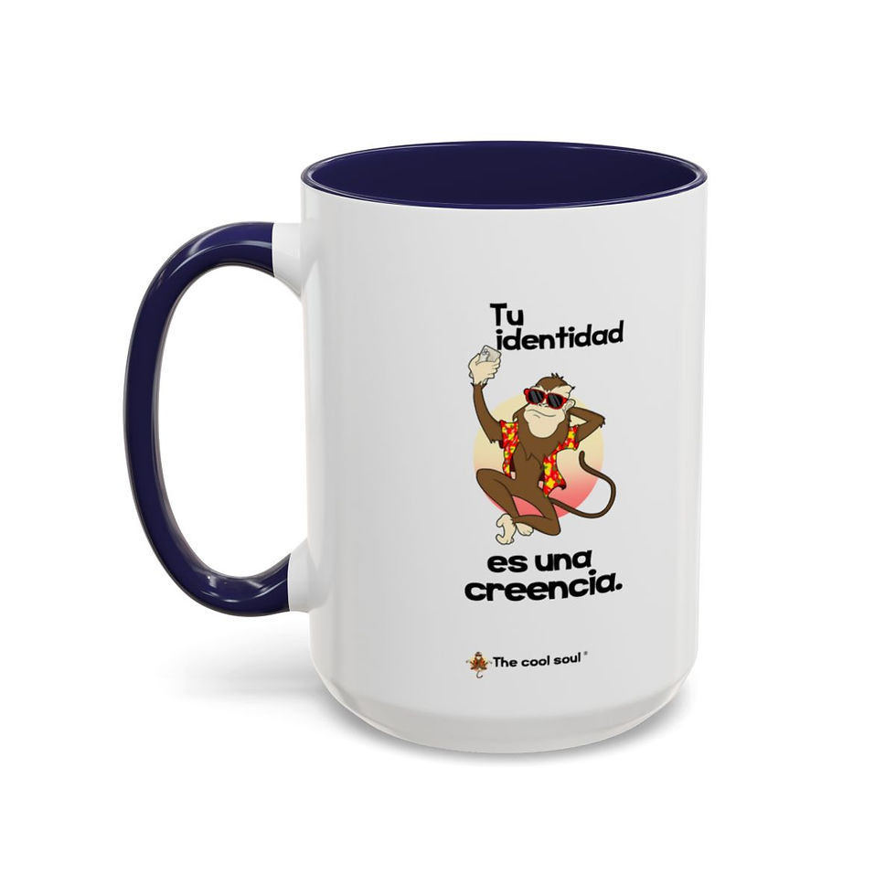 Thumbnail: Tu identidad es una creencia - Accent Coffee Mug (11, 15oz)