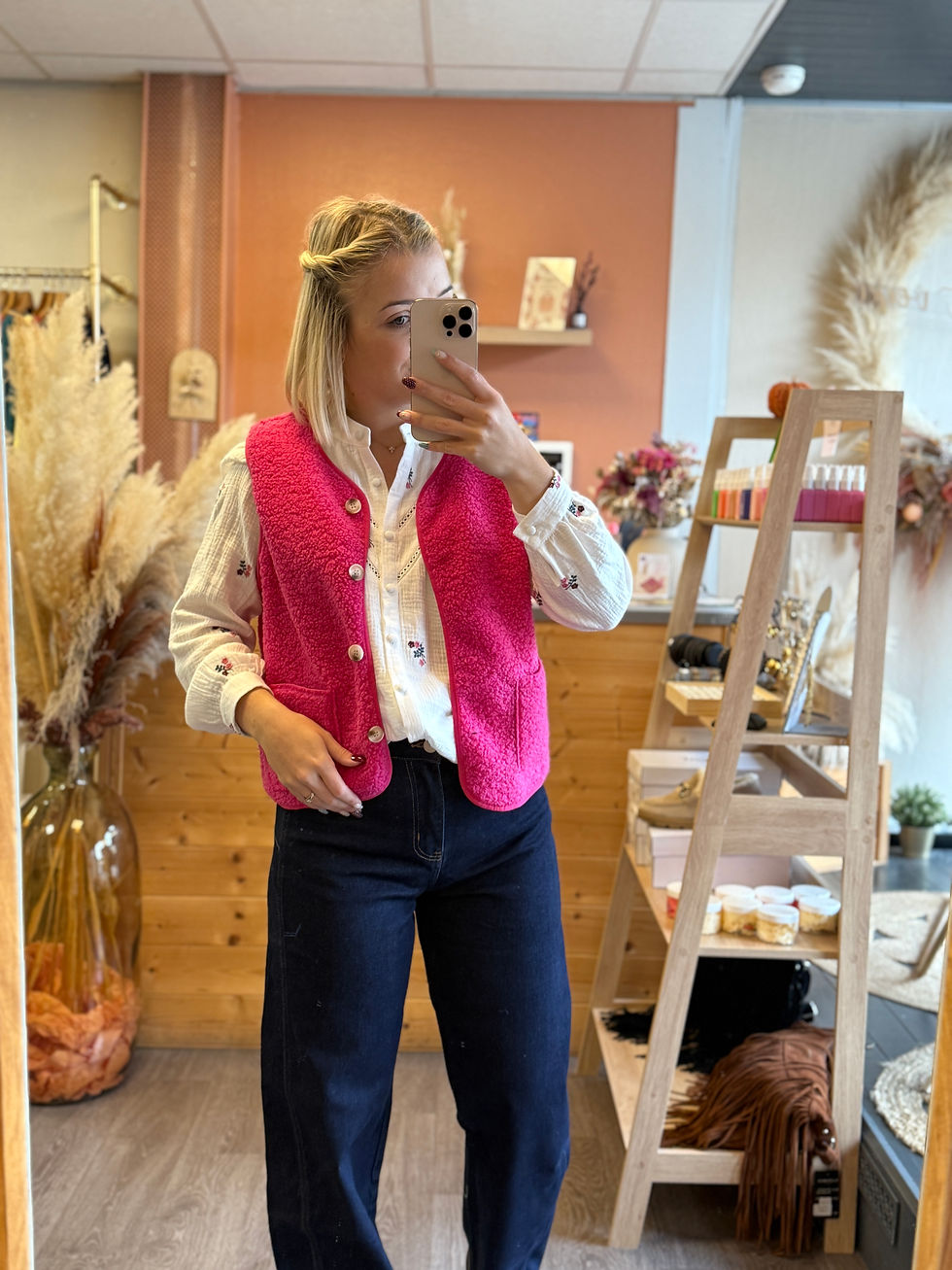 Gilet Lou Fushia 