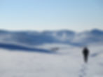 Walking to winter herding camp