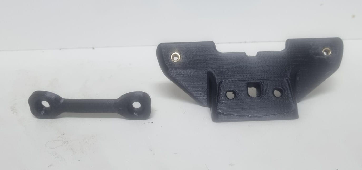 Licence plate adapter for KTM SMC-R690