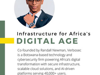 Verbosec is a Botswana-based technology and cybersecurity firm delivering advanced digital solutions to businesses, governments, and institutions across Africa. Co-founded in 2019 by Randall Newman (CEO) and Henry Newman (CTO), the company has grown into a full-stack tech provider spanning cybersecurity, custom software development, cloud architecture, and AI innovation. 