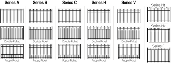 Aluminum Fencing Straight Line Fence Clarksville Tn Photos